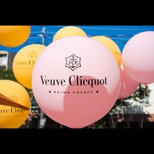 Giant Veuve Clicquot Balloon Pink